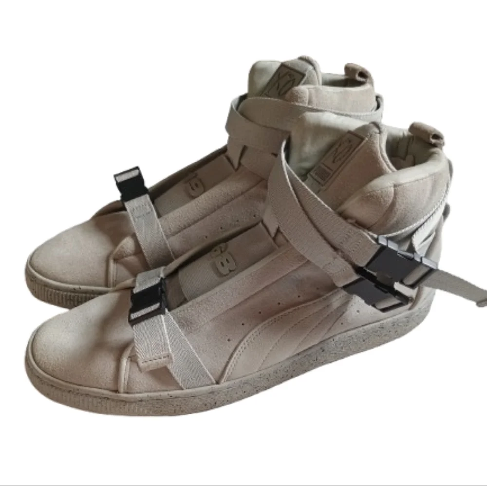 Puma The Weekend x Suede Classic Glacier Gray Men SHOES - Picture 2 of 14